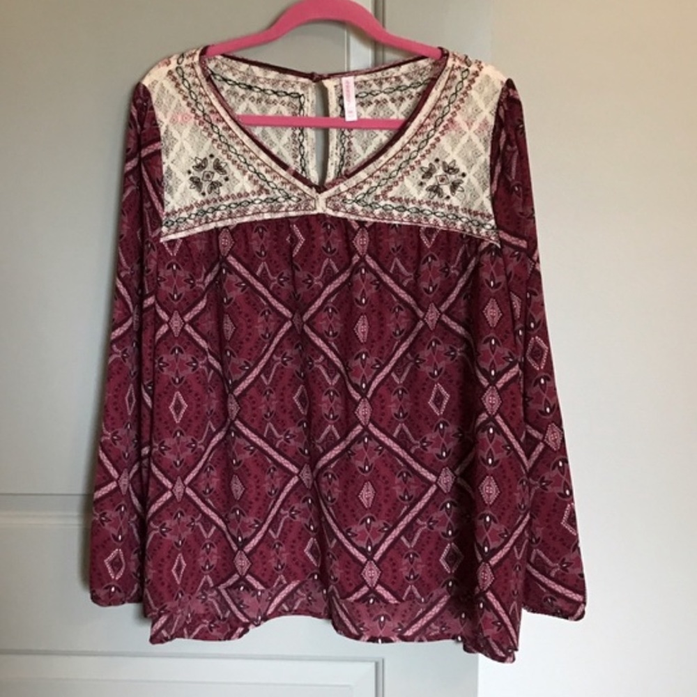Boho Lace Blouse